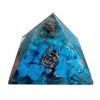 Energized Turquoise Orgon Pyramid Firoza Orgon Pyramid, Blue Firoza Orgon Pyramid AAA Quality
