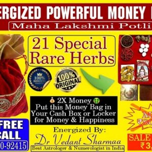ENERGIZED POWERFUL MONEY BAG Maha Lakshmi Potli