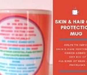 SKIN & HAIR CARE PROTECTION MUG