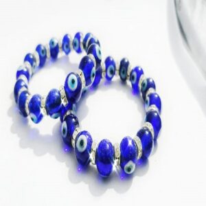 Evil eye unisex adjustable bracelet