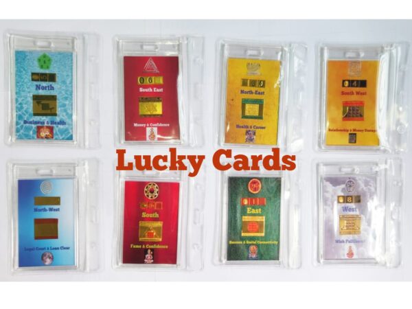8 Direction Lucky Cards