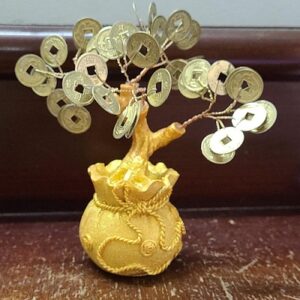 Coin tree for money abundance finance wealth
