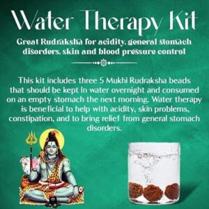 Water therapy Rudraksha