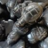 Black Agate turtle for prosperity and evil eye protection