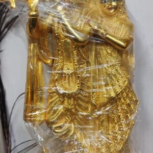 24 CARAT GOLD PLATTED RADHA KRISHNA made up of Aluminium Around 1 feet