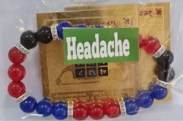 Headache Yantra and Bracelet