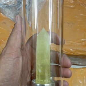 Citrine crystal water bottle