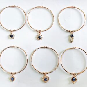 Evil eye bangles