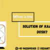 Kaal Sarp. Dosh Solutions