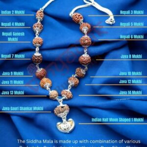 Nepali Indonesian mixed bead sidh mala