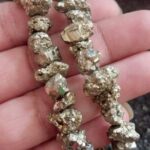 RAW ORIGINAL Pyrite STONE BRACELET