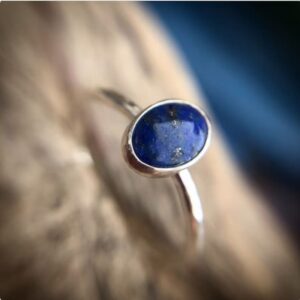 Lapis lazuli ring