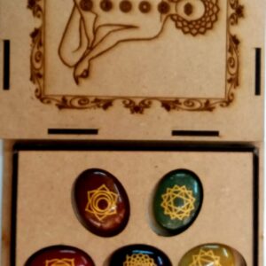 Reiki stone with box