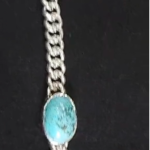 Pure silver and firoza Lucky Salman Khan Bracelet