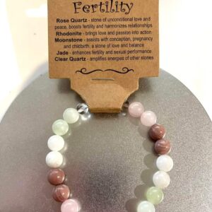Crystal Healing Bracelet for Fertility