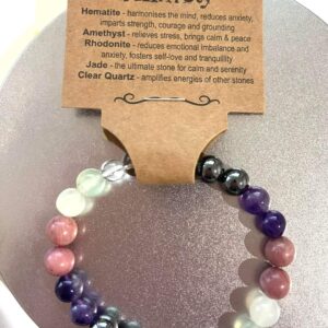 Crystal Healing Bracelet for Anxiety