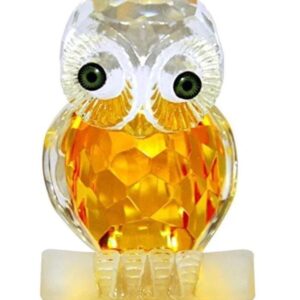 Crystal Baby Owl For Knowledge Protection Money Wisdom