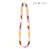 Chakra aura quartz necklace