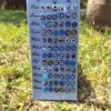 Evil eye earring