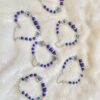 Evil eye adjustable bracelet