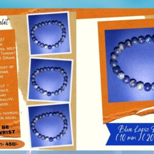 Blue Lapiz Bracelet