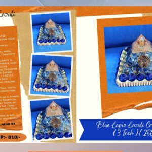 Blue Lapiz Lazuli Crystal Pyramid