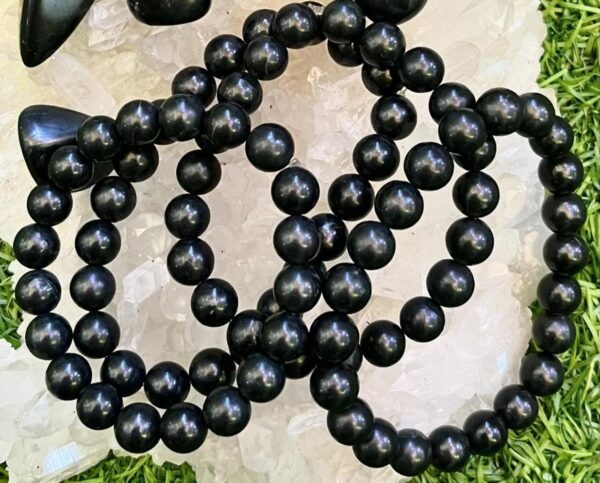 Shungite Bead Bracelet