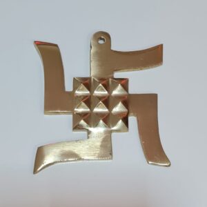 Brass Pyramid Swastik