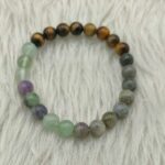 Multiflorite+Tiger's eye+Labradorite bracelet