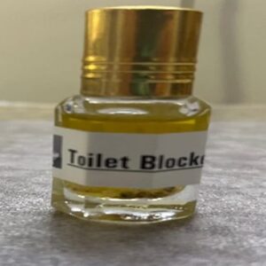 Toilet blocker aroma oil