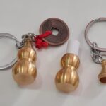 Health & wealth key chain
