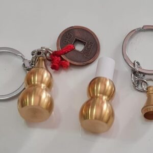 Health & wealth key chain