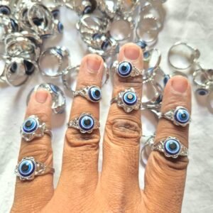 Evil eye ring