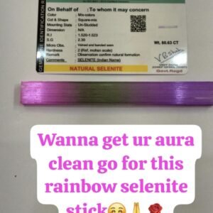 Rainbow Selenite Stick