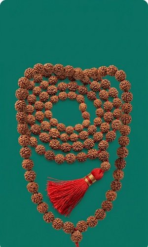 Rudraksha mala Banner