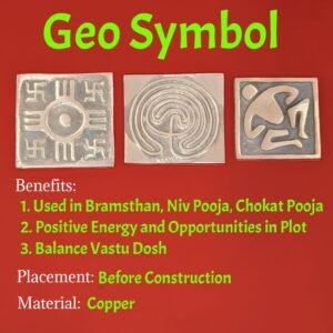 Amazing copper Geo Symbols