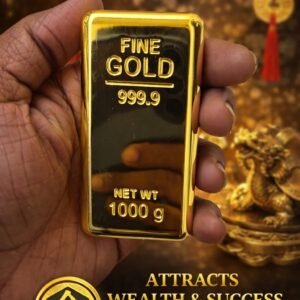 FENG SHUI METAL GOLD BAR