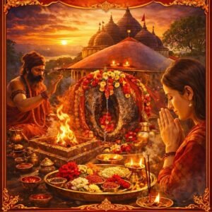 Pooja in Kamakhya temple