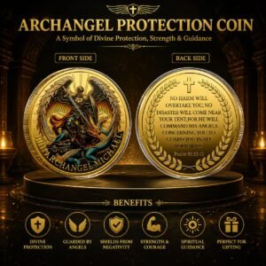 archangel protection coin