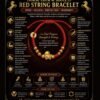 Horse Luck & Success Red String Bracelet