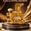 Golden Galloping Horse