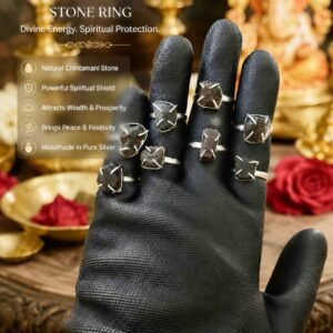Natural Chintamani Stone Ring