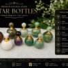 Premium Natural Attar Bottles Total 9pcs Size 2-2.5inch