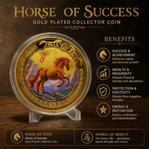 Horse of Success Gold-Plated Collector Coin