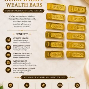Gold Ingot Wealth Bars