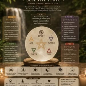 Elemental Energy (Selenite Plate)