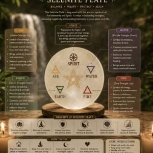 Elemental Energy (Selenite Plate)