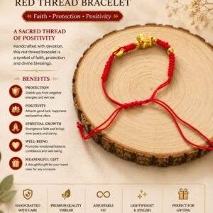 Divine Blessings Red Thread Bracelet