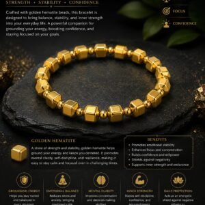 Golden Hematite Bracelet