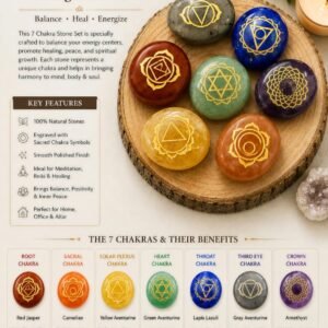 7 Chakra Healing Stone Set